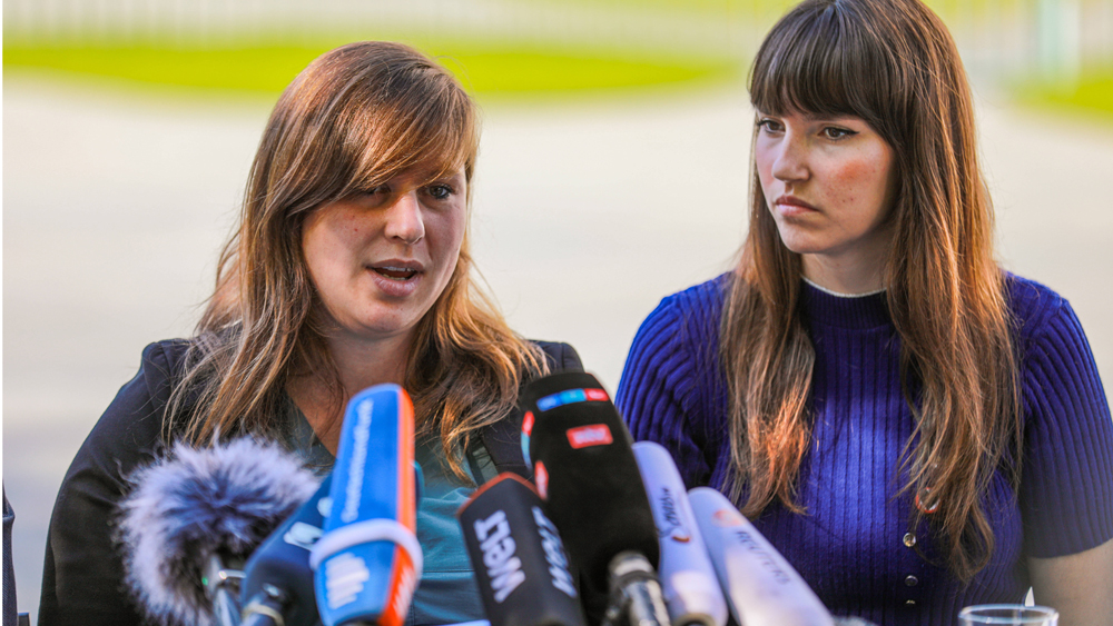 Pressekonferenz "Letzte Generation" in Berlin September 2023