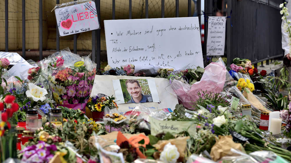Gedenken an Rouven Der Mannheimer Marktplatz