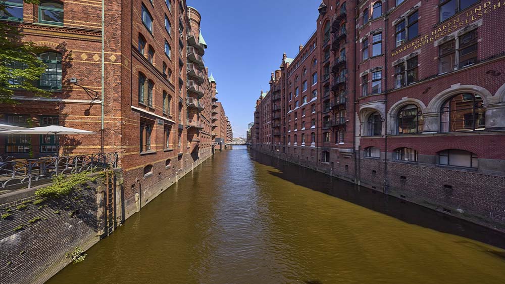 Speicherstadt in Hamburg