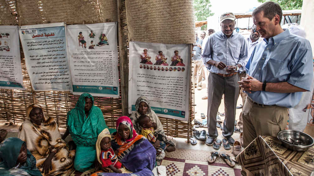Gesundheitsklinik in Darfur